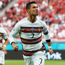 Cristiano Ronaldo topper europacuphistoriens første målscorer